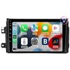 OEM Lettore multimediale per auto, touchscreen, funzione schermo diviso, compatibile con Suzuki SX4 Cross dal 2006 al 2013, modello T3L Plus con microfono e telecamera