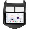 OEM Lettore multimediale per auto, con controllo vocale, radio multicanale, compatibile con Chevrolet Aveo 2 Sonic T300 dal 2011 al 2015, modello S8-4G, processore 8Core, 8G di RAM, 128G di memoria