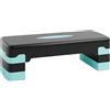 Ultrasport Step Fitness per Aerobica I Stepper Fitness Casa I Antiscivolo, Regolabile su 3 Altezze I Step Palestra, Stepboard, Stepbench 68 x 28 cm, Blu