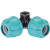CLABER - RACCORDO A GOMITO DN. 25 MM FILETTO 1/2" F 90427