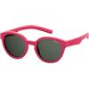 Polaroid, pld 8019/s/sm occhiali da sole, Occhiali da sole bambini e ragazzi, pink, 42