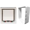 Cat Mate Gattaiola Cat Mate 221 Large - Set %: Gattaiola bianca + Fissaggio a parete