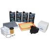 Kit Ispezione 1,6 Diesel Ford C-Max Inkl. 4 Liter 5W30 Wolf Olio Motore