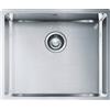 Franke Lavello Cucina 1 Vasca da Incasso Sottotop Filotop Larghezza 54 Cm Materiale Acciaio Inox Satinato Serie Franke Box BXX 220/120 - 127.0369.282