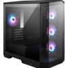 Shop Case MSI MAG PANO M100R PZ - Mini Tower mATX, Pannelli frontale e laterale in vetro temperato, 3x Ventole ARGB, Nero