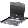 ATEN CL6700MW-ATA-2XK06UG switch per keyboard-video-mouse (kvm) Montaggio rack Nero - TASTIERA TEDESCA