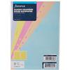 Filofax - Carta da lettere classica con righe colorate, formato A5