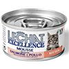MONGE LECHAT EXCELLENCE UMIDO MOUSSE KITTEN RICCA IN SALMONE E POLLO 85 G
