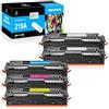 LeciRoba Toner 219A per HP W2190A per stampante HP Color Laserjet Pro MFP 3302FDW 3302SDW 3302FDN 3302FDNG 3302FDWG 3302SDWG Color Laserjet Pro 3202DN 3202DW (con chip, confezione da 5)