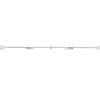 Easydeco - Binario estensibile a corda (120 - 210 cm)