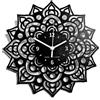 Instant Karma Clocks | Orologio da Parete Mandala | Design Geometrico Moderno | Decorazione Casa Zen Motivo Decorativo Chakra | Idea Regalo Originale