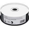 MediaRange MediaRange CD-R imprimable, surface noire, 52x, 25 pièces en cak (CD)