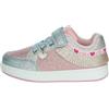 Lelli Kelly Sneaker da Ragazza Pan di Zucchero Celeste Rosa LKAA8049 FRANGETTA Mix (Rosa, Sistema Taglie Calzature EU, Bambino Piccolo (2-5 Anni), Numero, Media, 26)