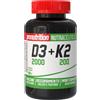Pronutrition Integratore Vitamina D3 K2 (120 compresse) per Ossa, Musc
