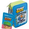 POOL OVER Tinta Unita Stumble Guys Astuccio 3Zip Azzurro