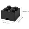 LEGO Storage Brick Cassetto 4 NERO (40051733)