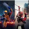 SEGA MARVEL COMICS Deadpool & Wolverine Figure Luminasta nuovo autentico
