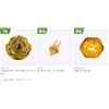 TAKARA TOMY Set di 3 premi vincitori del torneo Beyblade X Perseus Dark Gold G3