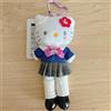 Sanrio Hello Kitty GOGO GAL Style Up Mascotte Peluche Gambe Lunghe 15 cm