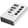 Logilink Hub Usb LogiLink UA0446 4porte Usb 3.2 A-C 5Gbit/s Alluminio [NULLIUS4PUA0446]