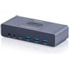 Digitus Switch Kvm Digitus Usb-C 3.0 Dual HDMI 2porte 4K60Hz Core Line Nero [DS-12856]