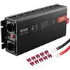 VEVOR Convertitore Onda Sinusoidale 3000W DC 12V AC 230V Display LCD Convertitore di Potenza con 3 Prese AC 2 Porte USB 1 Porta Type-C 10 Fusibili di Ricambio per Grandi Elettrodomestici