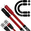 CHORD SHAWLINEX ARAY ANALOGUE 2XLR to 2RCA 1M COPPIA NUOVI