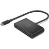 Belkin AVC018BTBK hub di interfaccia USB tipo-C 10000 Mbit/s Nero