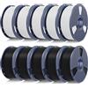 SUNLU 10KG PLA Filamento Stampante 3D, Filamento PLA 1.75mm per Stampante 3D, Ad