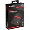 ‎Emtec Emtec ECSSD2TX200 - Portable Solid State Drive - 3.1 Gen1 - X200 Power Plus Coll