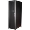 Secomp Roline Basic - Cabinet di Gaint Network - Porta perforata - Jet Black, Ral 9005