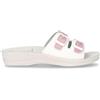 INBLU Ciabatta In Ecopelle Bianco Rosa - Donna - Bianco Rosa