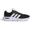 ADIDAS Cloudfoam Flex Sneaker In Tessuto Mesh Traspirante Nero Bianco - Uomo - Nero Bianco