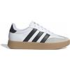 ADIDAS Barreda Sneaker In Ecopelle E Pelle Bianco Nero - Uomo - Bianco Nero