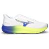 MIZUNO Fortrush Scarpa Running In Mesh Bianco Blu Giallo - Uomo - Bianco Blu Giallo