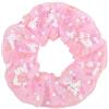 Blausky 2 pezzi di scrunchies con paillettes per donne, accessori per capelli con glitter, morbidi lustrini, elastici per coda di cavallo, fasce spesse, accessori per capelli per donne, per carnevale