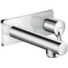 hansgrohe Talis S Miscelatore monocomando lavabo ad incasso a parete con bocca erogazione 16.5 cm, cromo, 72110000