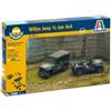 Italeri 7506 - 1/4 Ton. 4x4 Truck - Fast Assembly (2 Pcs) Model Kit Scala 1:72