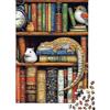 UVTMWVTCUSIQ Collezione Animali Libreria Puzzle 1000 Pezzi Carta Puzzle per Adulti Set Puzzle 1000 Pezzi Relax Famiglia Decorazione Regalo 52x38cm/1000pcs