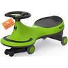 Hurtle Macchina per Bambini Cavalcabile a Movimento Oscillante, senza Pedali né Batterie, Ideale per Primi Passi per Bambini, Giochi per Bambini, Uso Interno ed Esterno, Verde