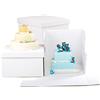 Decora 0339154 DECORA - SCATOLA CUBO RIGIDA 36 X 36 X H 25 CM