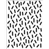 Vaessen Creative Cartella per Goffratura Coriandoli 14,6 x 10,7 cm - Cartella per Embossing per Biglietti, Scrapbooking, Journaling - Riutilizzabile, Risultati Precisi, Per Macchine da Taglio