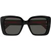Gucci Occhiali da Sole GG1861S 001 Nero/Grigio Donna 53/20/145
