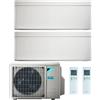 DAIKIN CONDIZIONATORE DAIKIN STYLISH BIANCO DUAL SPLIT INVERTER R32 2MXM68 A++ WIFI