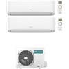 HISENSE CONDIZIONATORE HISENSE HI-COMFORT DUAL SPLIT 18000+18000 BTU INVERTER R32 3AMW72U4RJC A++ WIFI