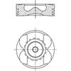 Mahle Pistone Renault Master 2,5Dci 06- 0,50