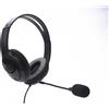 Tellur Cuffie cablate Tellur Basic PCH2, microfono, controllo cablato, USB, nero