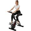UMAY Cyclette da casa, bicicletta fitness con 8 livelli di resistenza, display LCD e sella confortevole, cyclette silenziosa per la palestra domestica, fino a 300 libbre (circa 136 kg)