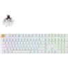 Keychron Tastiera meccanica wireless Keychron J5, compatibile con QMK, con retroilluminazione RGB, switch hot-swap, 100% (con tastierino numerico) - Keychron Super Brown, colore bianco