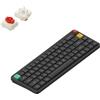 NuPhy Tastiera meccanica wireless NuPhy Air65 V3, con layout QWERTY, Bluetooth/2,4 GHz/USB-C - colore Nebula Dark / Red nano